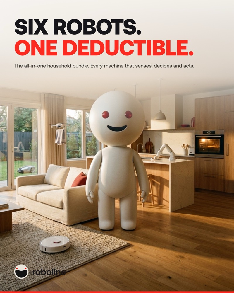 Six robots. One deductible.