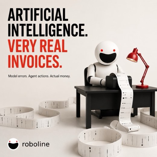 Artificial intelligence. Very real invoices.