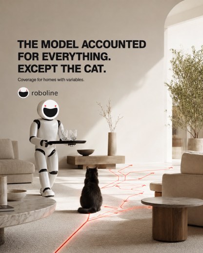 The model accounted for everything. Except the cat.