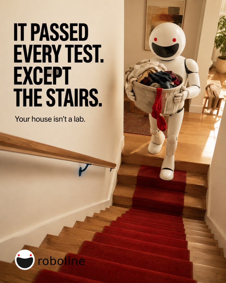 It passed every test. Except the stairs.