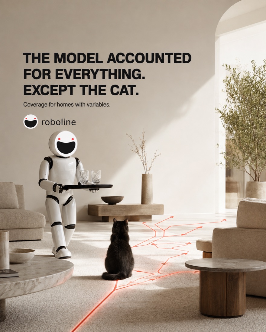 The model accounted for everything. Except the cat.